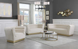 Bellini Cream Velvet Chair