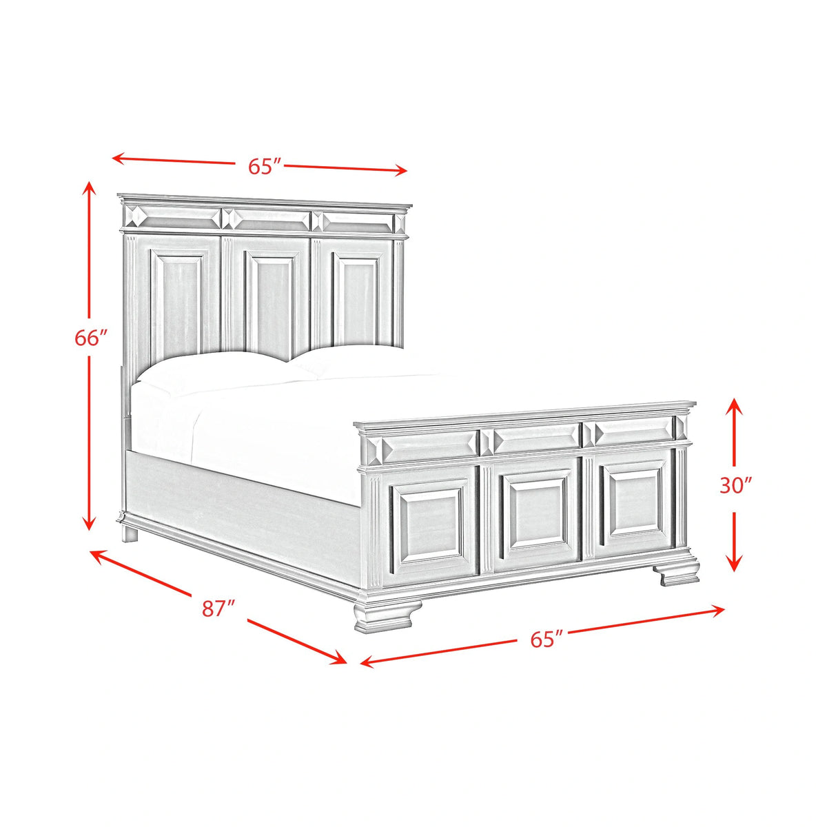 Bridgestone Panel Bed