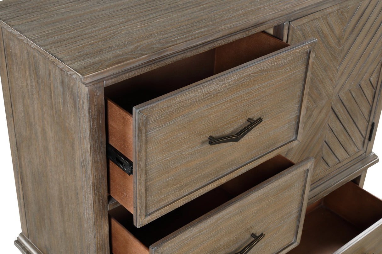 TYBEE BACHERLOR''S CHEST TOP-SAND