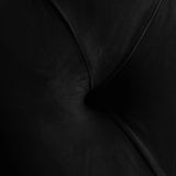 Kira Black Velvet King Bed