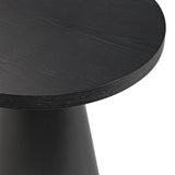 Portland Round Coffee Table in Black