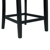 Francesca White Marble Square 5PC Counter Height Dining Set-Table & Four Grey Velvet Chairs
