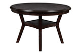 GIA ROUND DINING 5 PC SET-EBONY
