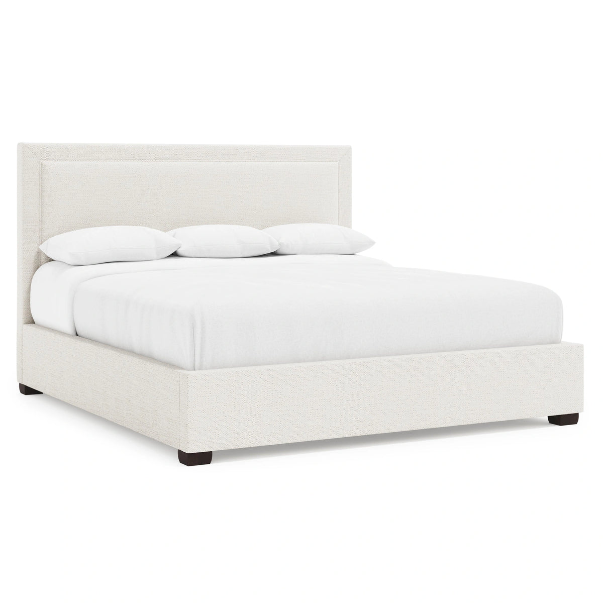 Morgan Fabric Storage Panel Bed Queen (54" H)