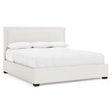 Morgan Fabric Storage Panel Bed Queen (54" H)