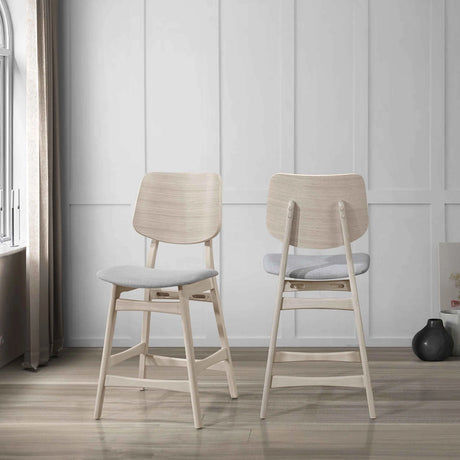 Oscar Counter Chair-White Ash