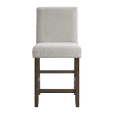 Seneca Counter Side Chair with Grey Fabric (2 Per Carton)