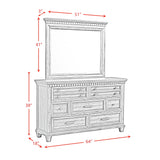 McCoy Dresser and Mirror Set