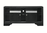 Crown Mark Furniture Regata TV Stand in Black