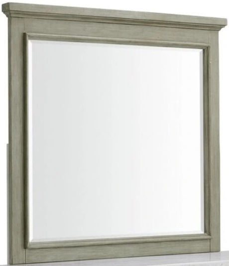 Elements International Kendari Mirror in Grey image
