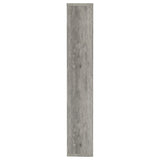 Theo 10-shelf Bookcase Weathered Grey