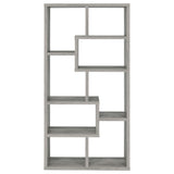 Theo 10-shelf Bookcase Weathered Grey