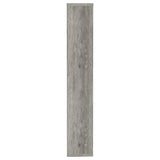 Theo 10-shelf Bookcase Weathered Grey