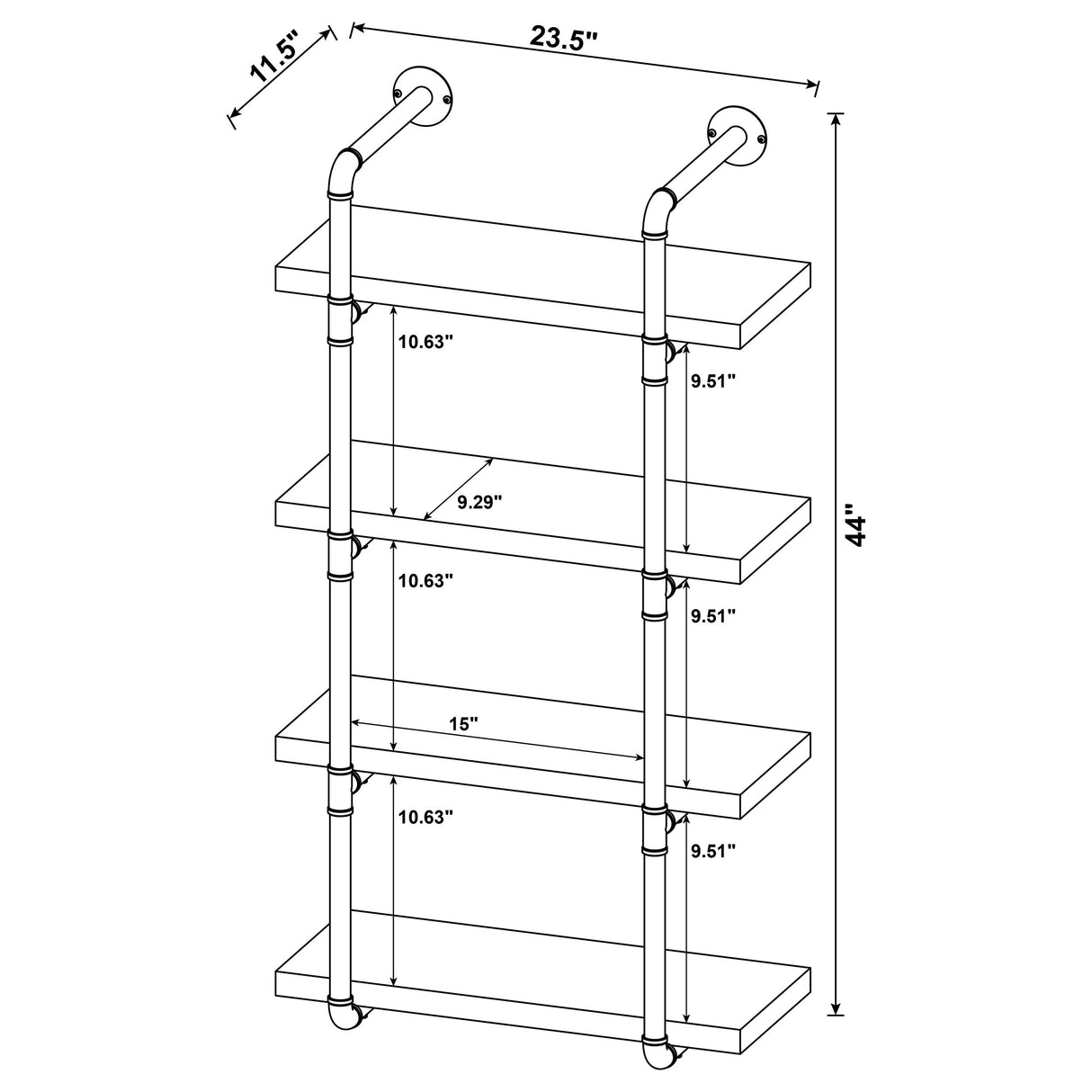 Elmcrest Wall Shelf