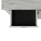 Scott Platform Storage Bedroom Set White Finish