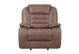 U2250 Brown Glider Recliner