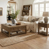 Heritage & Home Occasional Table Set in Oak Brown