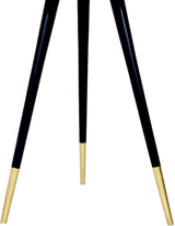 Reflection Gold / Black End Table