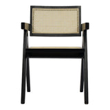 Aurora Modern Rattan Dining Arm Chair