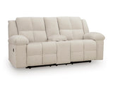 Orlen Reclining Loveseat with Console - galleria furniture outlet