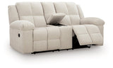 Orlen Reclining Loveseat with Console - galleria furniture outlet