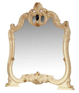 ESF Furniture Barocco Mirror in Ivory
