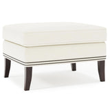 Kingston Leather Ottoman