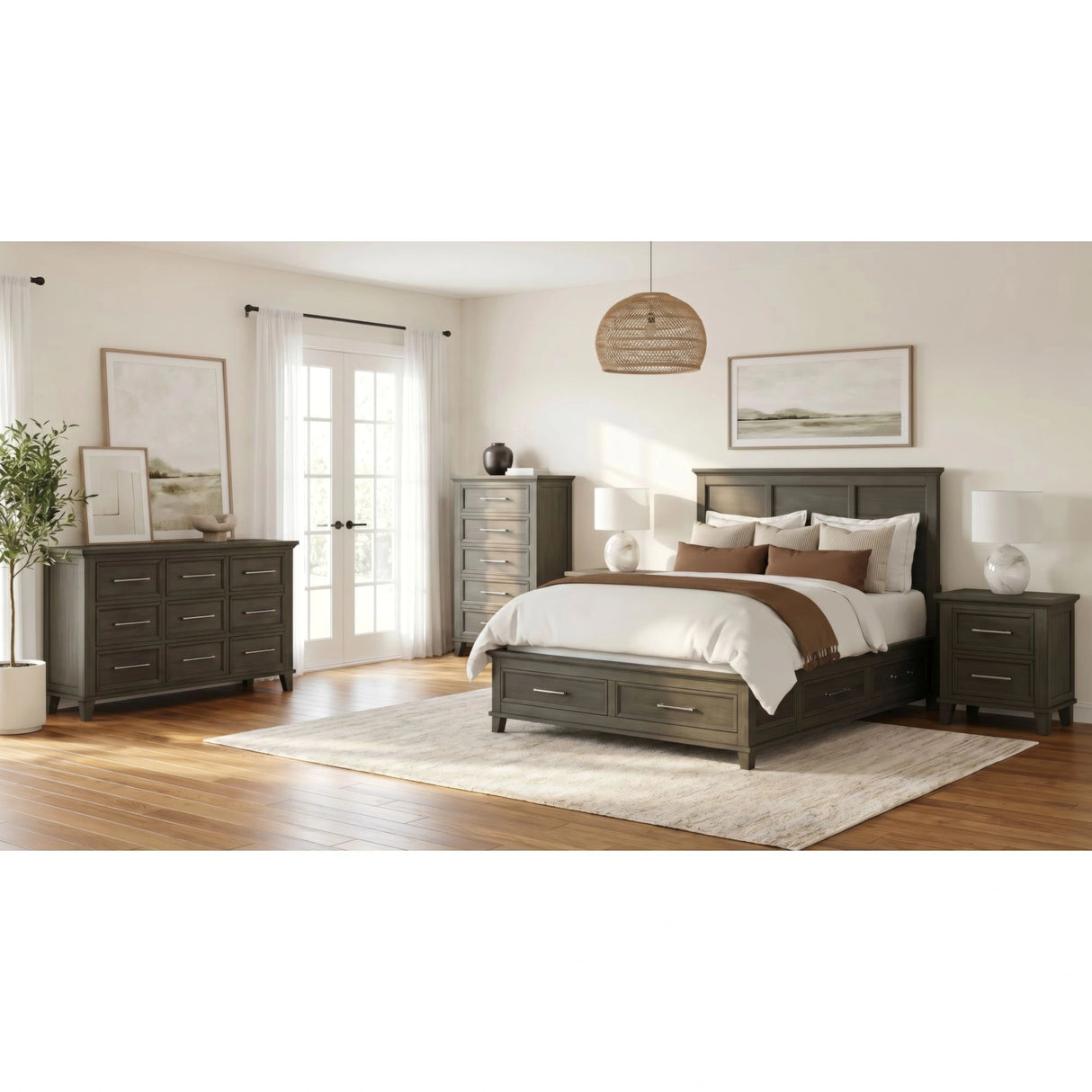 Canterbury Storage Bedroom Set