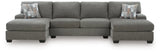 Clarington Sectional with Double Chaise