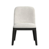 Sylvie Dining Side Chair with White Fabric (2 Per Carton)