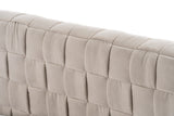 Concord - Modern Light Grey Velvet Bed