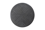 Gia 5 Pc 47" Round Dining Table & 4 Chairs-Gray