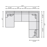 Mila Fabric Sectional