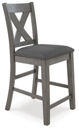 Caitbrook Counter Height Dining Table and Bar Stools (Set of 7)