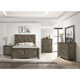 Maverick Nightstand w/USB Grey