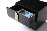 Token Modern Black & Gold Bedroom Set