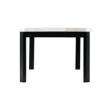 Francesca White Marble Standard Height Dining Table