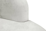 Mitzy Cream Velvet Sofa