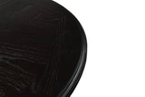 Gia 5 Pc 42" Round Counter Dining Table & 4 Chairs-Ebony