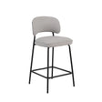 Blythe Ivory Vegan Leather Counter Chair (2 Per Carton)