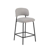 Blythe Ivory Vegan Leather Counter Chair (2 Per Carton)