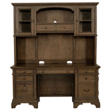 Hartshill Credenza Desk with Hutch