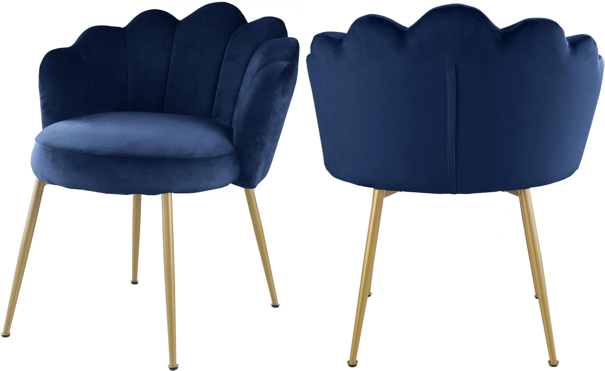 Claire Navy Velvet Dining Chair