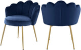 Claire Navy Velvet Dining Chair