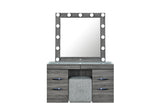 Lexi Grey Vanity with Speaker