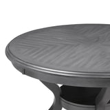 Cori Round Dining 5 Pc Set-Gray