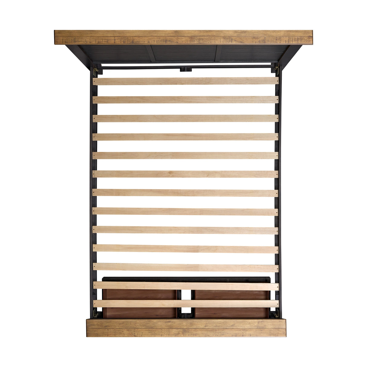 Montrose Storage Bedroom Set in Espresso & Brown