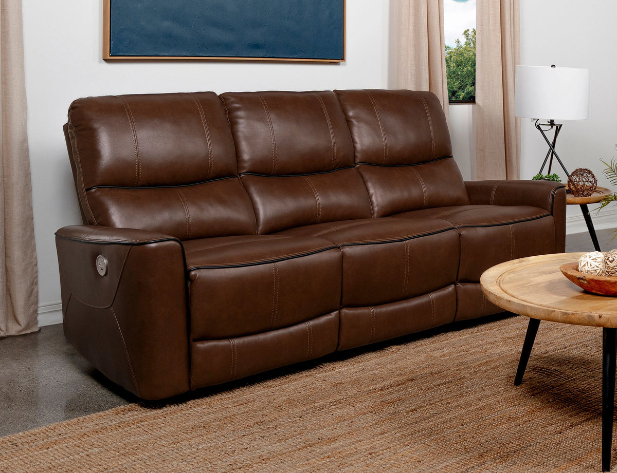 Greenfield Power Reclining Sofa - galleria furniture outlet