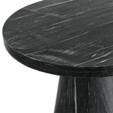 Bellini Round Occasional End Table Complete in Grey