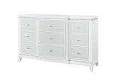 Alina White Dresser with LED